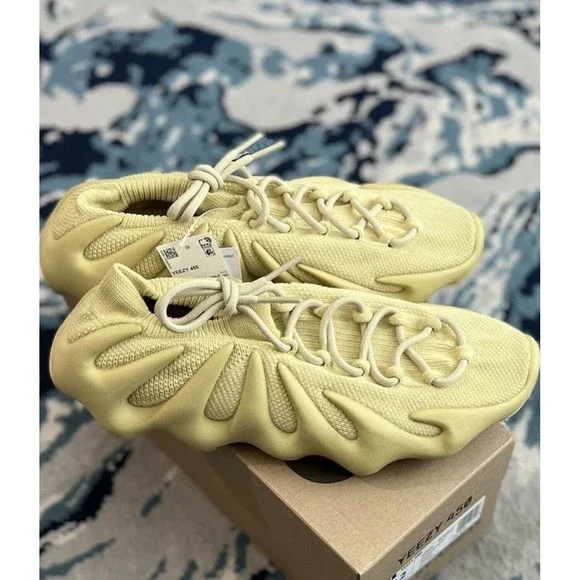 NEW Adidas Yeezy Foam 450 Runner “Sulfur” GV6775 Size 11 Mens US